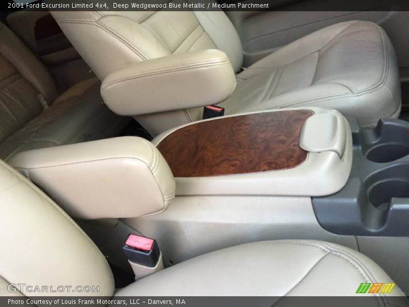 Deep Wedgewood Blue Metallic / Medium Parchment 2001 Ford Excursion Limited 4x4