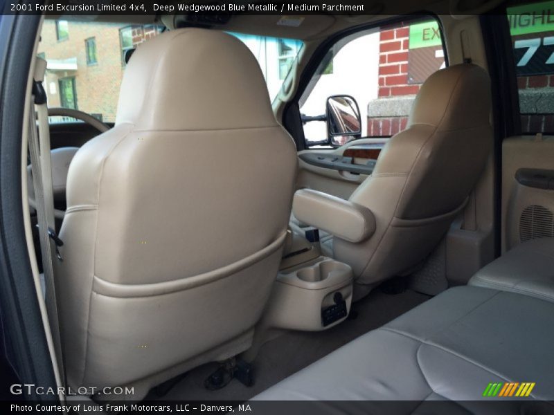 Deep Wedgewood Blue Metallic / Medium Parchment 2001 Ford Excursion Limited 4x4