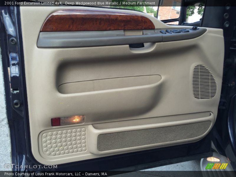Deep Wedgewood Blue Metallic / Medium Parchment 2001 Ford Excursion Limited 4x4