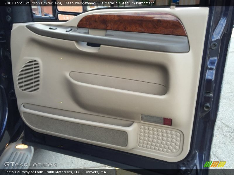 Deep Wedgewood Blue Metallic / Medium Parchment 2001 Ford Excursion Limited 4x4