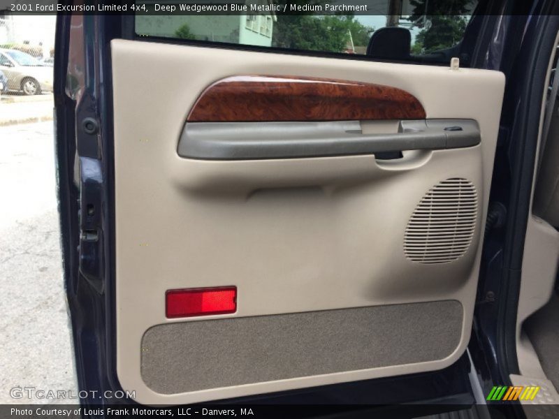 Deep Wedgewood Blue Metallic / Medium Parchment 2001 Ford Excursion Limited 4x4