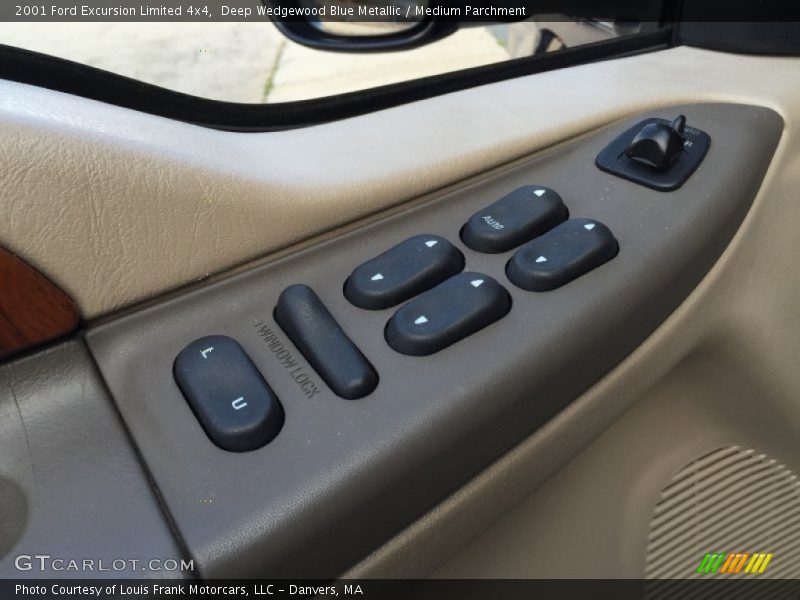 Deep Wedgewood Blue Metallic / Medium Parchment 2001 Ford Excursion Limited 4x4