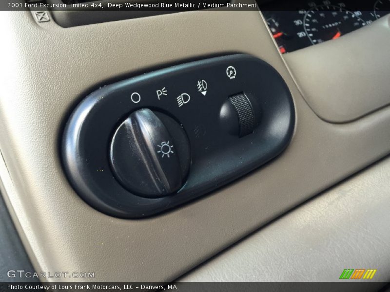 Deep Wedgewood Blue Metallic / Medium Parchment 2001 Ford Excursion Limited 4x4