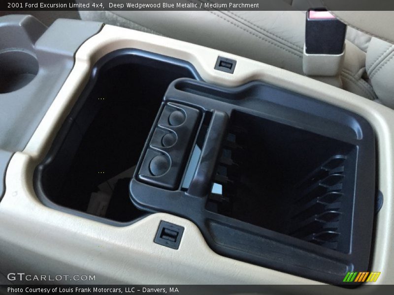 Deep Wedgewood Blue Metallic / Medium Parchment 2001 Ford Excursion Limited 4x4