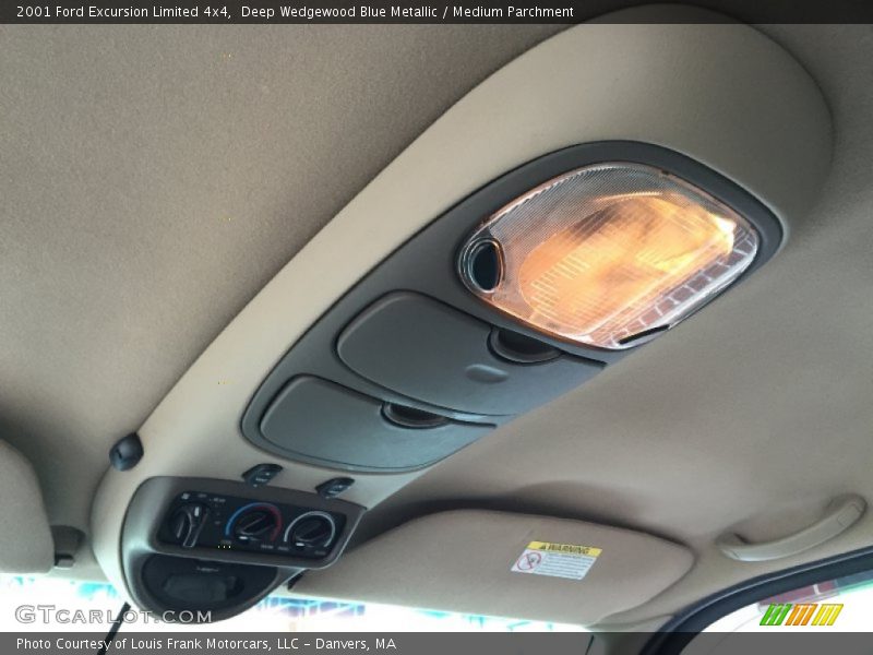 Deep Wedgewood Blue Metallic / Medium Parchment 2001 Ford Excursion Limited 4x4