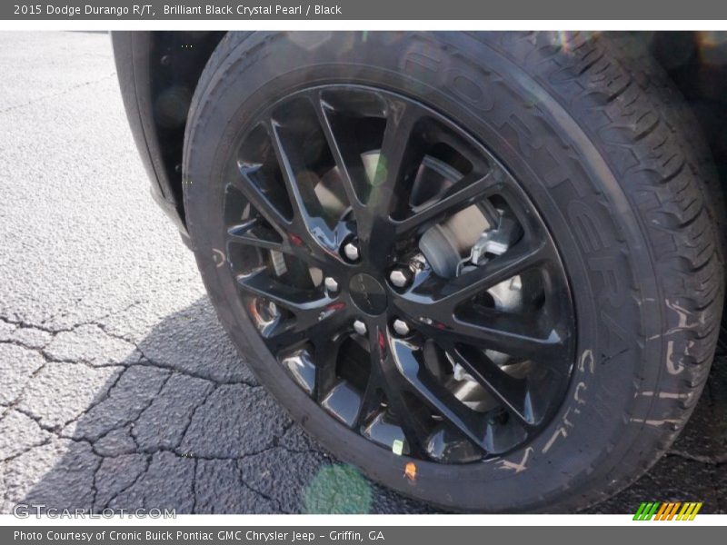 Brilliant Black Crystal Pearl / Black 2015 Dodge Durango R/T