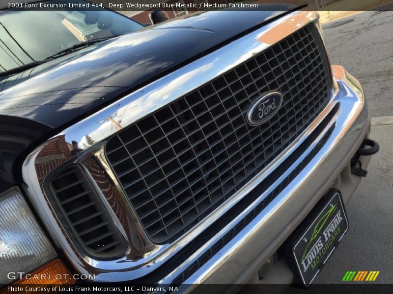 Deep Wedgewood Blue Metallic / Medium Parchment 2001 Ford Excursion Limited 4x4