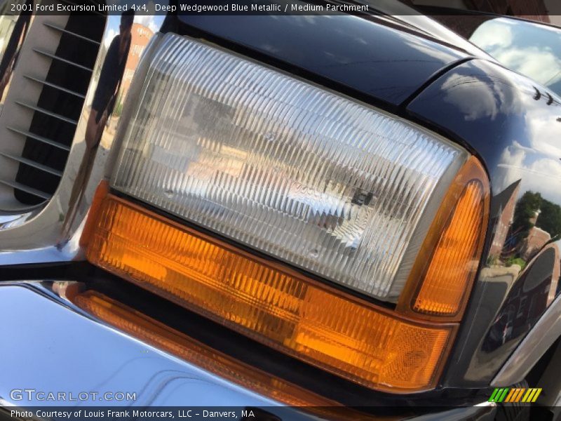 Deep Wedgewood Blue Metallic / Medium Parchment 2001 Ford Excursion Limited 4x4