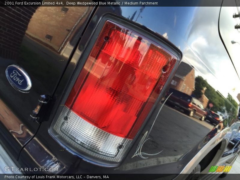Deep Wedgewood Blue Metallic / Medium Parchment 2001 Ford Excursion Limited 4x4
