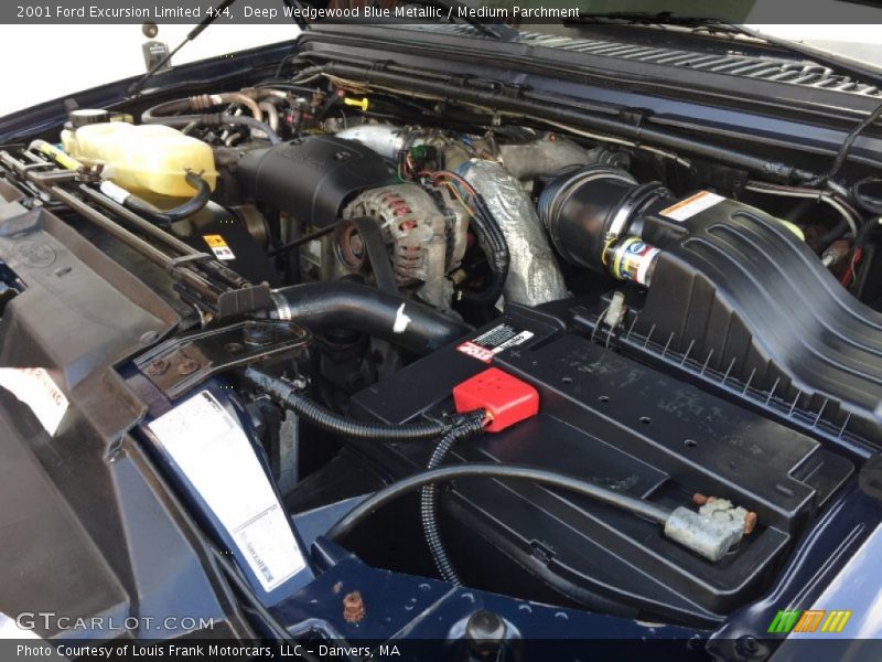 Deep Wedgewood Blue Metallic / Medium Parchment 2001 Ford Excursion Limited 4x4