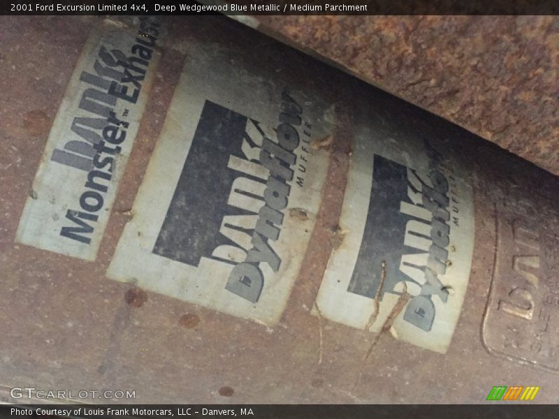Deep Wedgewood Blue Metallic / Medium Parchment 2001 Ford Excursion Limited 4x4