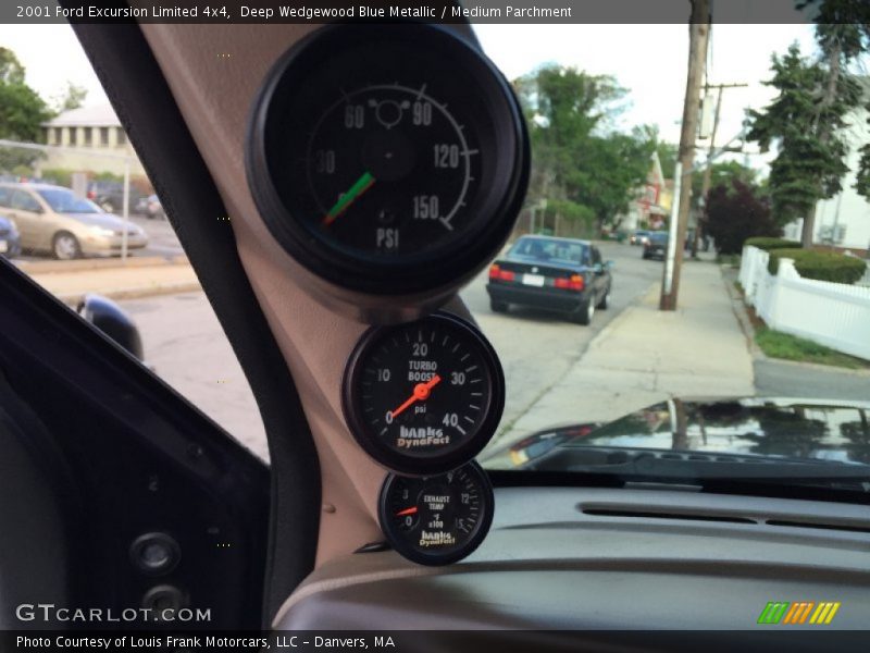 Deep Wedgewood Blue Metallic / Medium Parchment 2001 Ford Excursion Limited 4x4