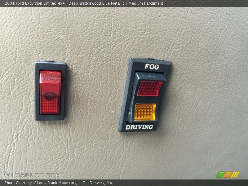 Deep Wedgewood Blue Metallic / Medium Parchment 2001 Ford Excursion Limited 4x4
