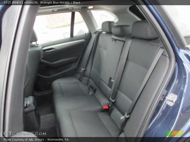 Midnight Blue Metallic / Black 2015 BMW X1 xDrive28i