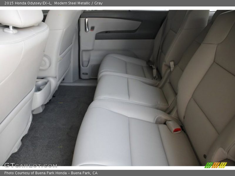 Modern Steel Metallic / Gray 2015 Honda Odyssey EX-L