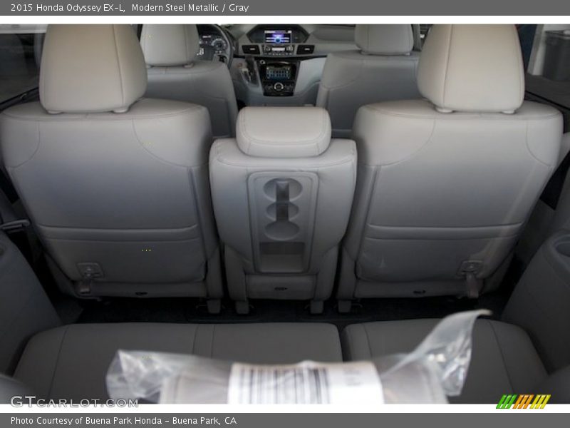 Modern Steel Metallic / Gray 2015 Honda Odyssey EX-L