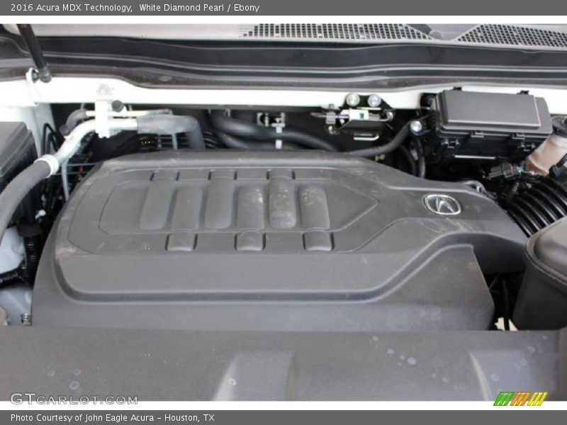 White Diamond Pearl / Ebony 2016 Acura MDX Technology