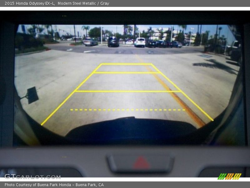 Modern Steel Metallic / Gray 2015 Honda Odyssey EX-L