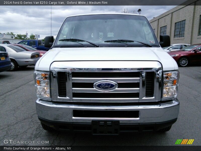 Oxford White / Medium Flint 2014 Ford E-Series Van E250 Cargo Van