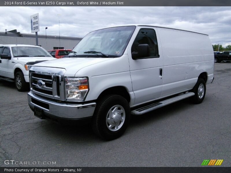 Oxford White / Medium Flint 2014 Ford E-Series Van E250 Cargo Van