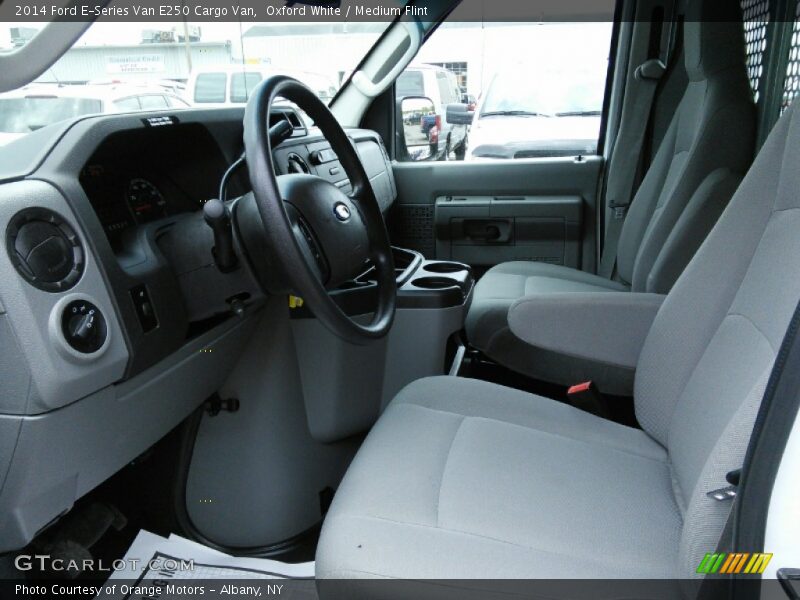 Oxford White / Medium Flint 2014 Ford E-Series Van E250 Cargo Van