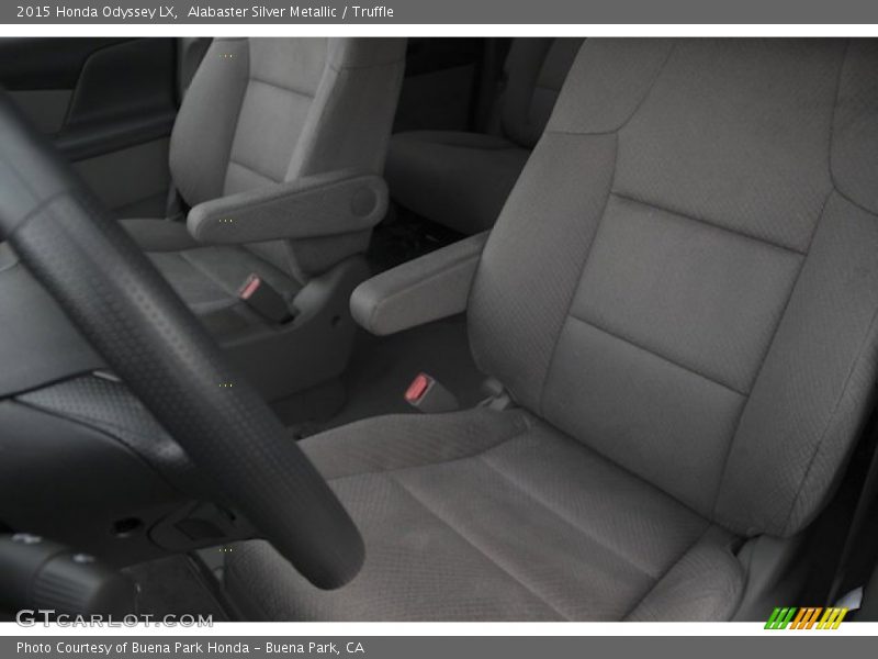 Alabaster Silver Metallic / Truffle 2015 Honda Odyssey LX