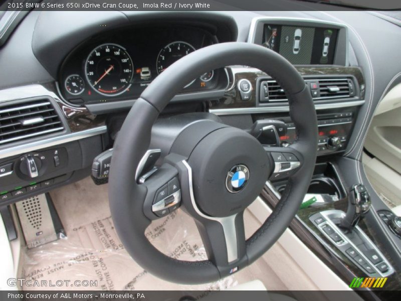  2015 6 Series 650i xDrive Gran Coupe Steering Wheel