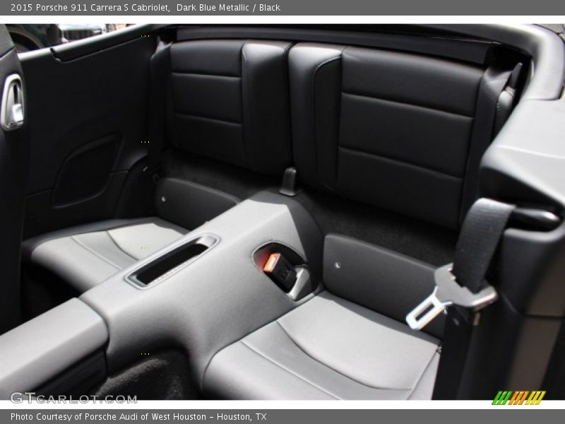 Dark Blue Metallic / Black 2015 Porsche 911 Carrera S Cabriolet