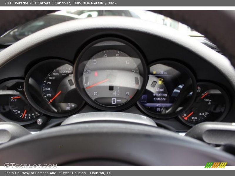  2015 911 Carrera S Cabriolet Carrera S Cabriolet Gauges