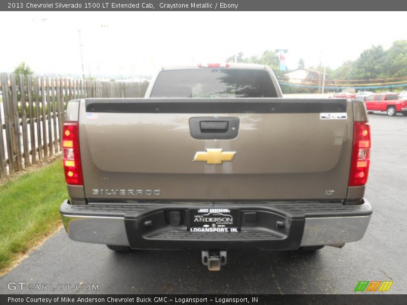 Graystone Metallic / Ebony 2013 Chevrolet Silverado 1500 LT Extended Cab