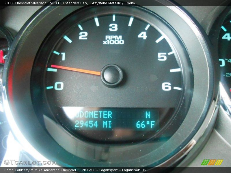 Graystone Metallic / Ebony 2013 Chevrolet Silverado 1500 LT Extended Cab