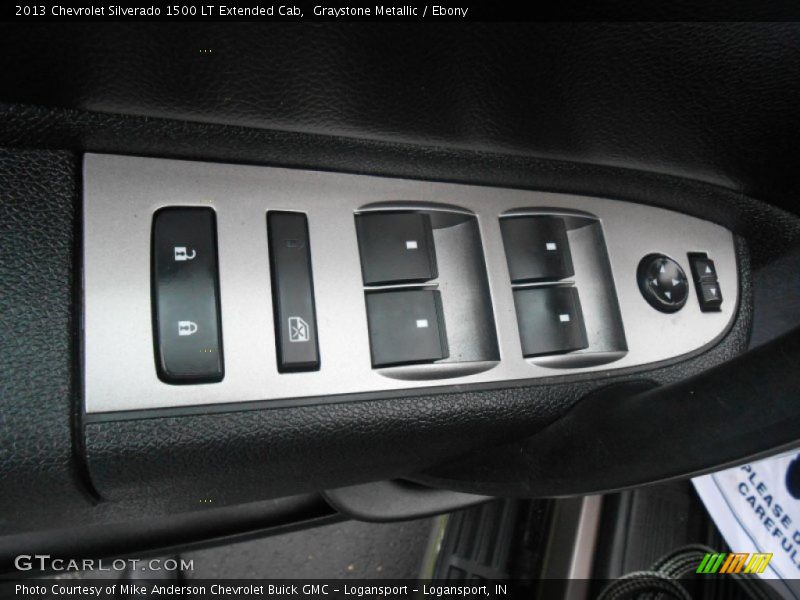 Graystone Metallic / Ebony 2013 Chevrolet Silverado 1500 LT Extended Cab
