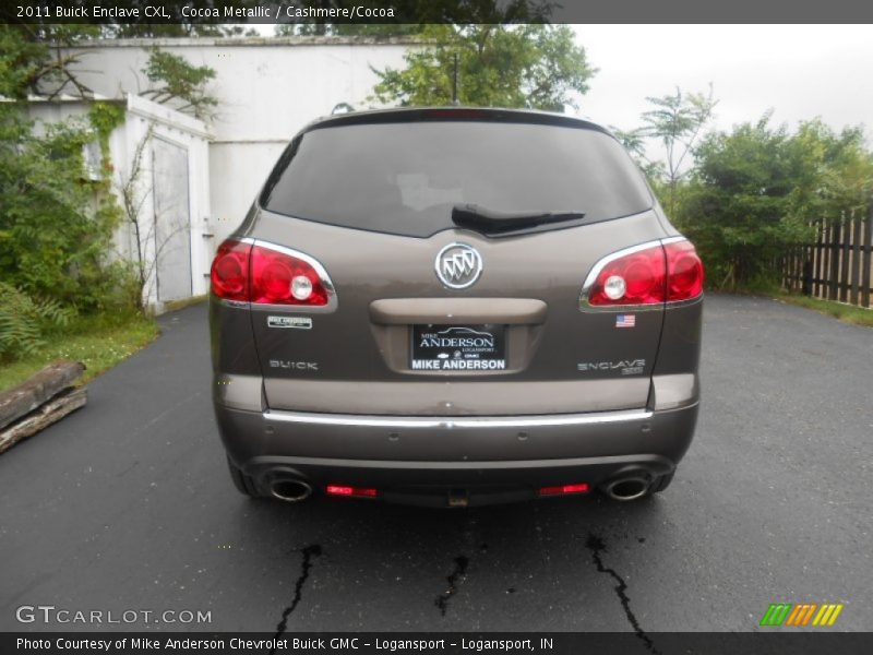 Cocoa Metallic / Cashmere/Cocoa 2011 Buick Enclave CXL