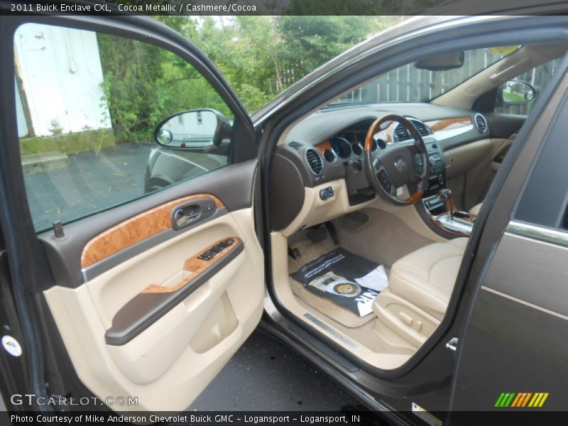 Cocoa Metallic / Cashmere/Cocoa 2011 Buick Enclave CXL