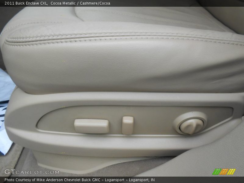 Cocoa Metallic / Cashmere/Cocoa 2011 Buick Enclave CXL