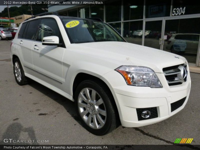 Arctic White / Almond/Black 2012 Mercedes-Benz GLK 350 4Matic