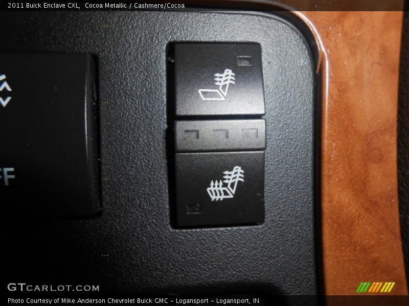 Cocoa Metallic / Cashmere/Cocoa 2011 Buick Enclave CXL