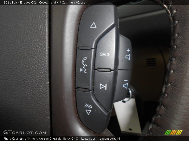 Cocoa Metallic / Cashmere/Cocoa 2011 Buick Enclave CXL