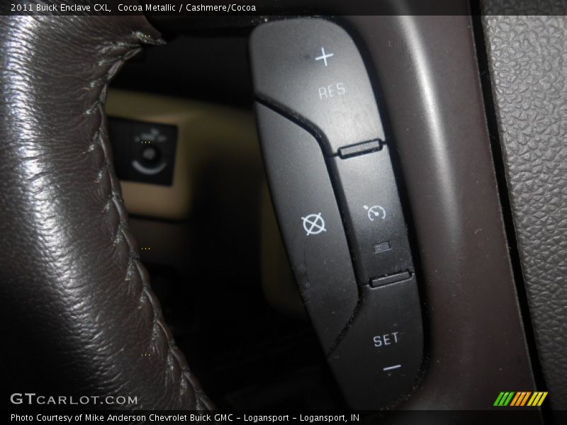 Cocoa Metallic / Cashmere/Cocoa 2011 Buick Enclave CXL