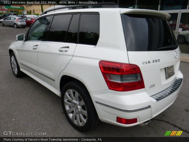 Arctic White / Almond/Black 2012 Mercedes-Benz GLK 350 4Matic