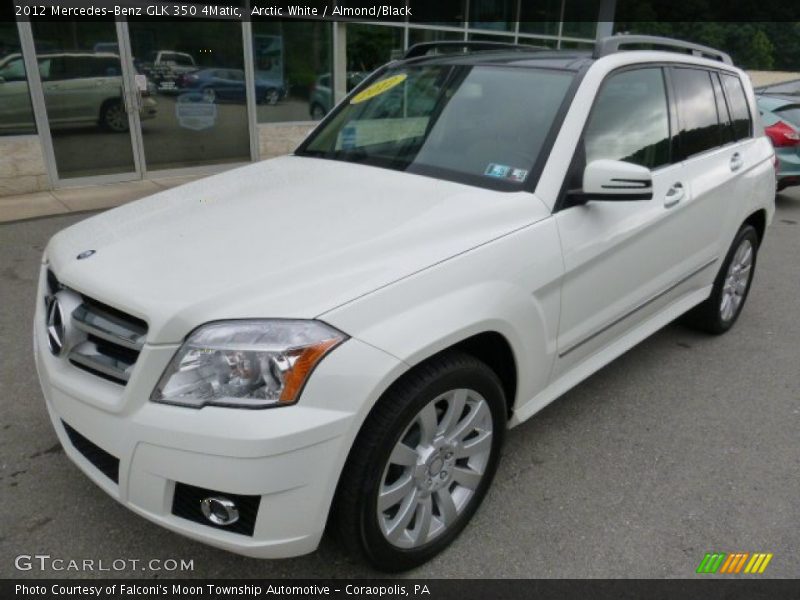 Arctic White / Almond/Black 2012 Mercedes-Benz GLK 350 4Matic