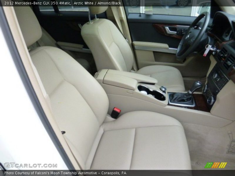 Arctic White / Almond/Black 2012 Mercedes-Benz GLK 350 4Matic