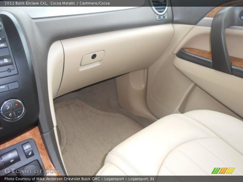 Cocoa Metallic / Cashmere/Cocoa 2011 Buick Enclave CXL