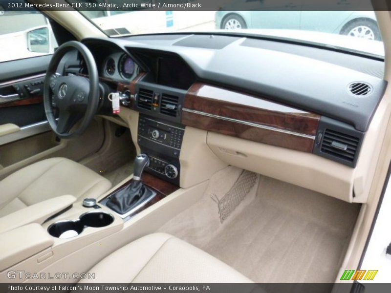 Arctic White / Almond/Black 2012 Mercedes-Benz GLK 350 4Matic