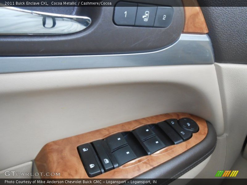 Cocoa Metallic / Cashmere/Cocoa 2011 Buick Enclave CXL