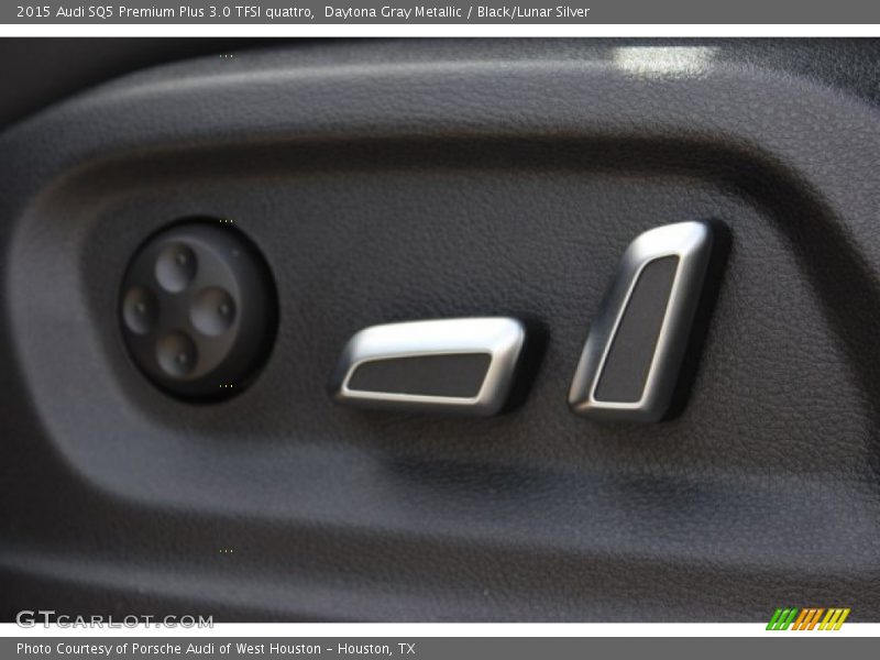 Daytona Gray Metallic / Black/Lunar Silver 2015 Audi SQ5 Premium Plus 3.0 TFSI quattro
