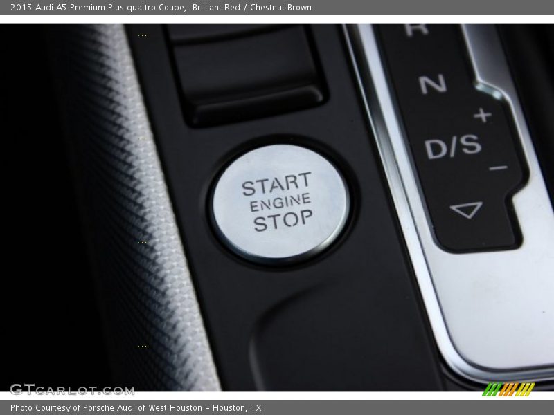 Brilliant Red / Chestnut Brown 2015 Audi A5 Premium Plus quattro Coupe