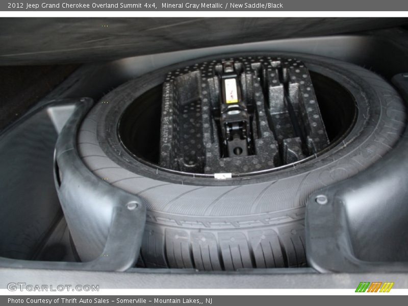 Mineral Gray Metallic / New Saddle/Black 2012 Jeep Grand Cherokee Overland Summit 4x4