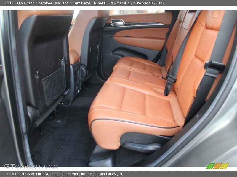 Mineral Gray Metallic / New Saddle/Black 2012 Jeep Grand Cherokee Overland Summit 4x4