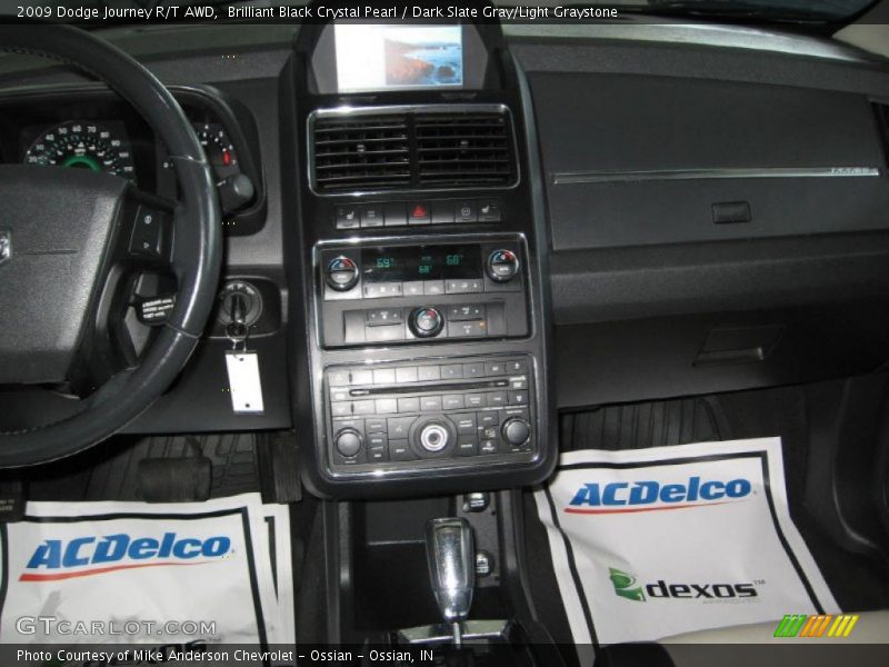 Brilliant Black Crystal Pearl / Dark Slate Gray/Light Graystone 2009 Dodge Journey R/T AWD